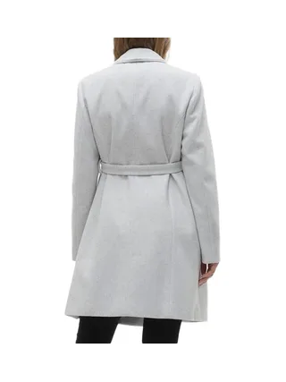 Manteau Gris Femme Mamalicious Rox Coat 2
