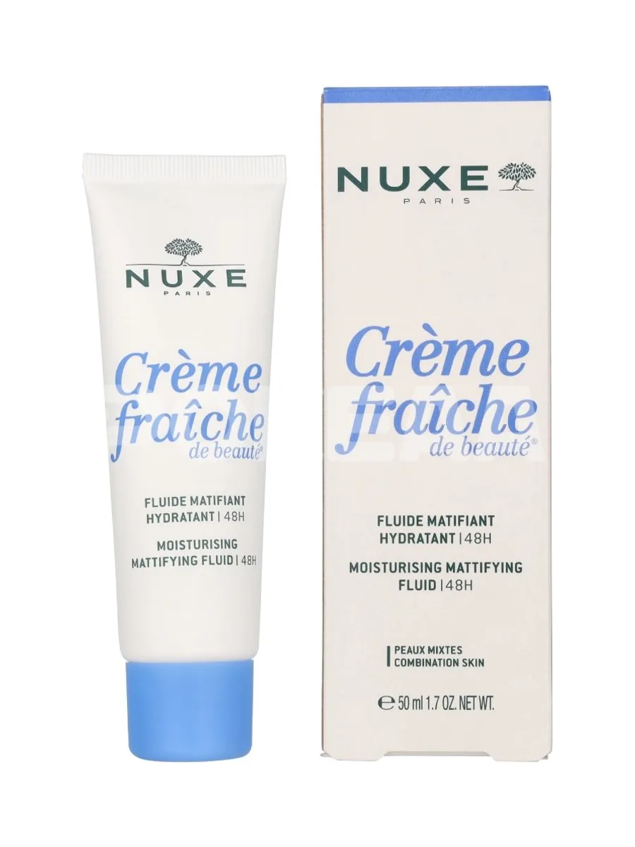 Nuxe 48HR Moisturising Mattifying Fluid 50ml - Combination Skin 1