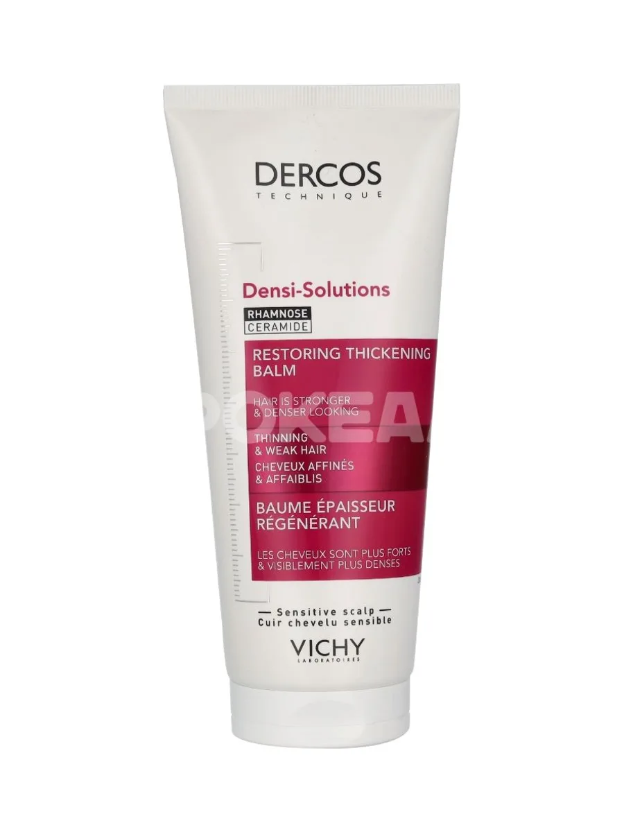 Vichy Dercos Densi-Solutions Restoring Thickening Balm 200ml - Sensitive Scalp 1