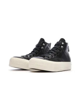 Baskets Noires Femme Converse Water Repellent 6