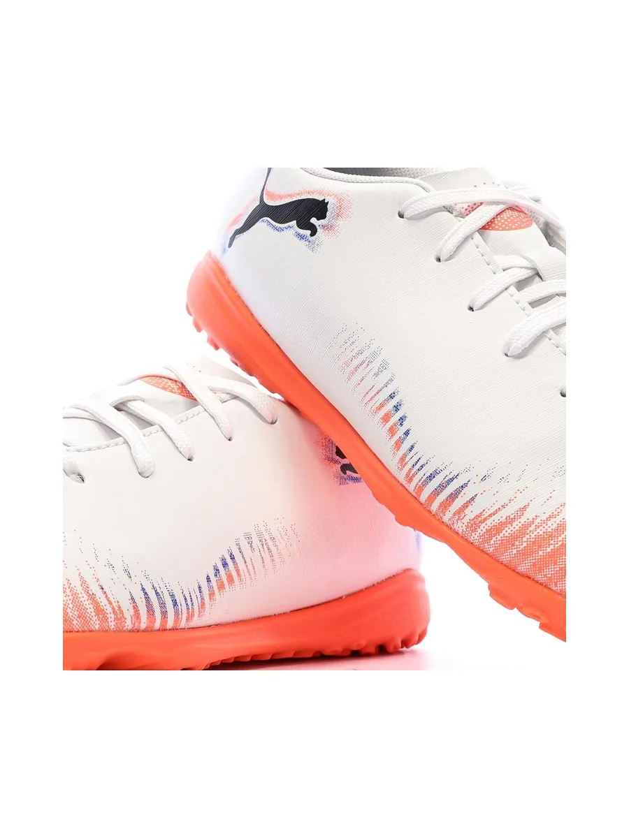 Chaussures de Football Blanc Garçon Puma Future 8 Play 8