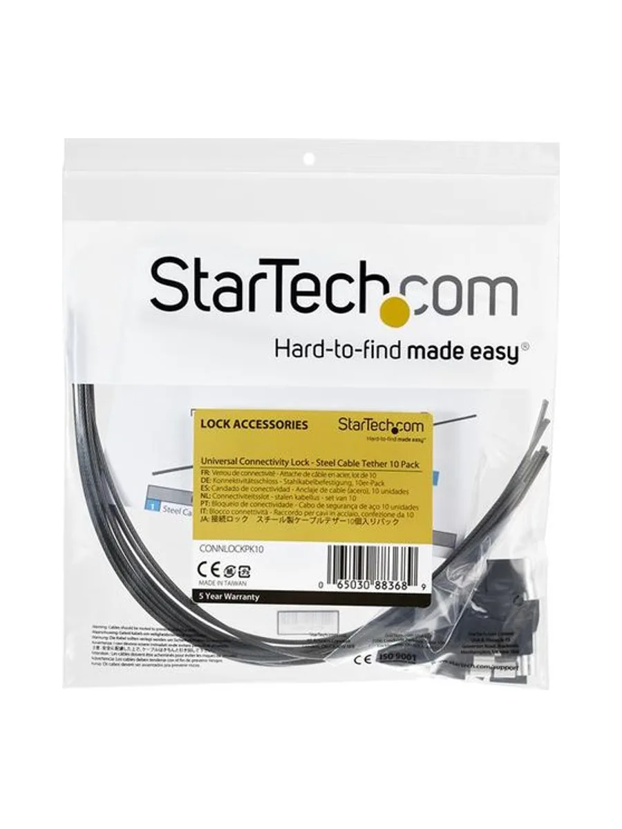 Tether Cables - 10 Pack - Steel 6
