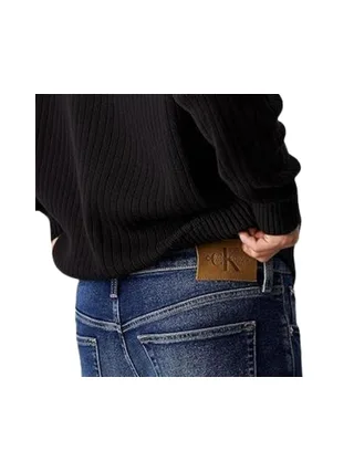Jean Slim Bleu Homme Calvin Klein Jeans Taper 3