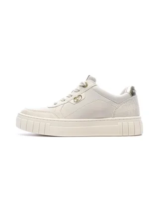 Baskets Beige Femme Marco Tozzi Cream 1