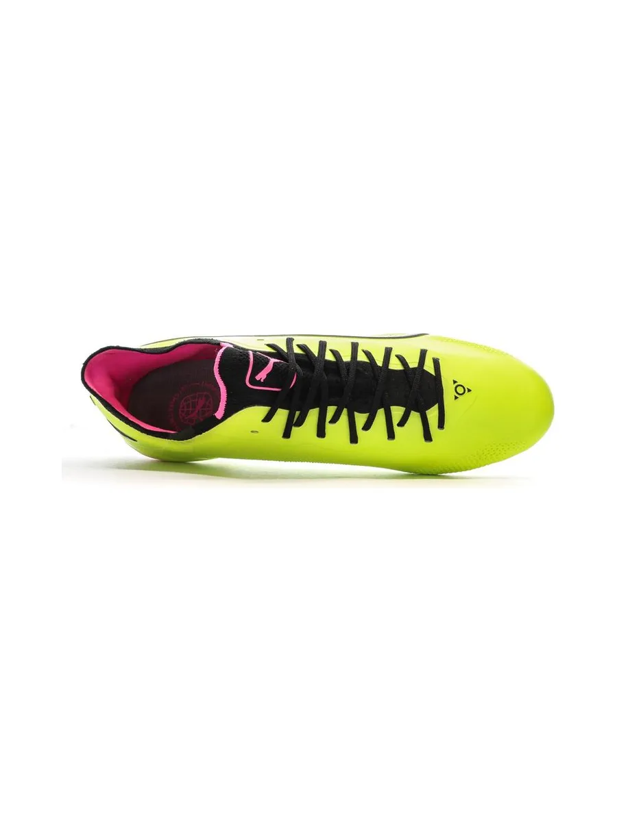 Chaussures de Foot Jaunes Homme Puma King Ultimate FG/AG 5