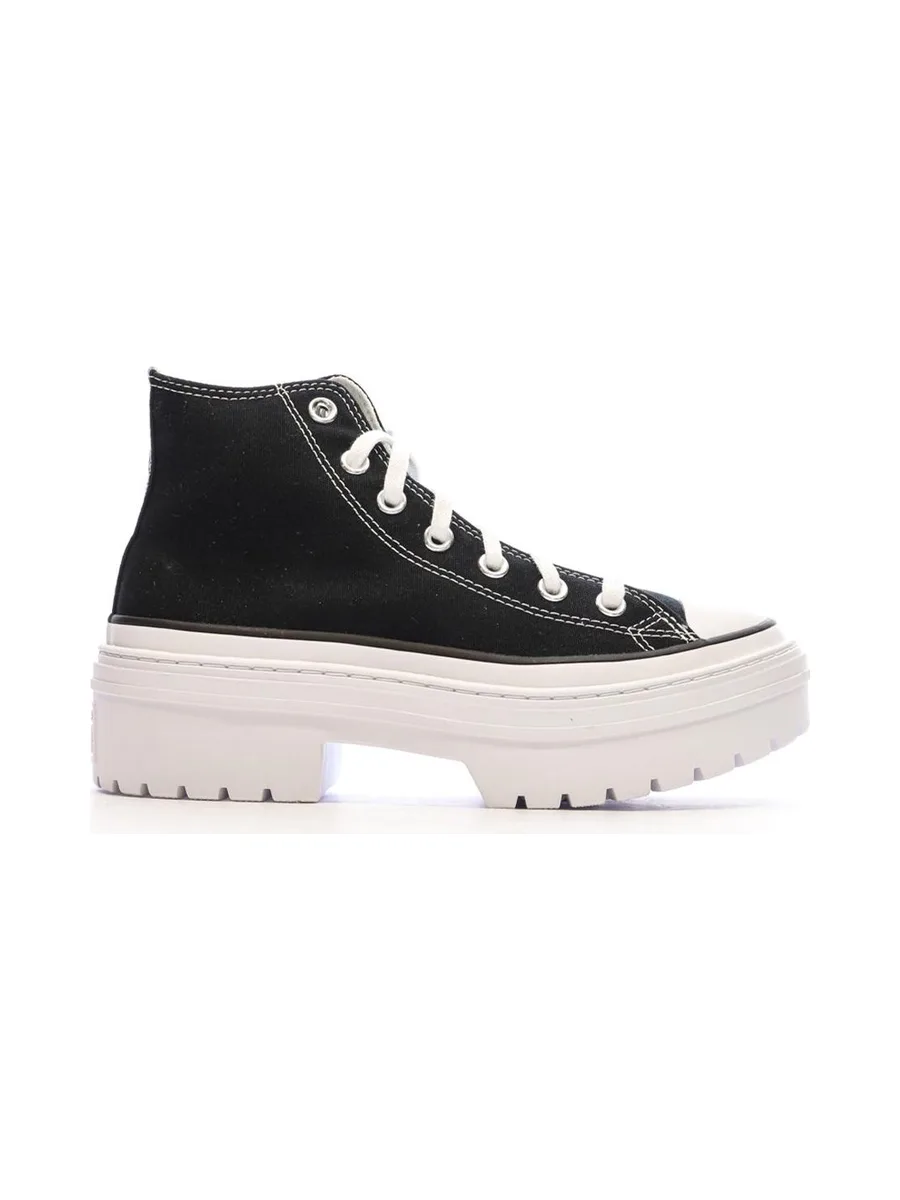 Baskets Noires Femme Converse All Star Lugged A08258C 3
