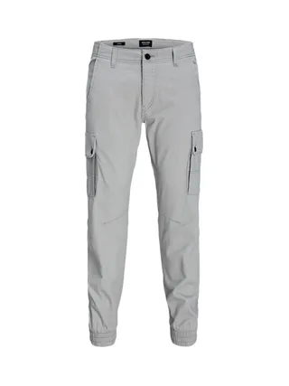 Pantalon Cargo Gris Homme Jack & Jones Warner 1