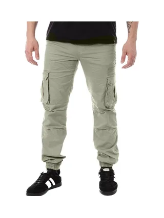 Pantalon Cargo Vert Clair Homme Paname Brothers Carlos 1