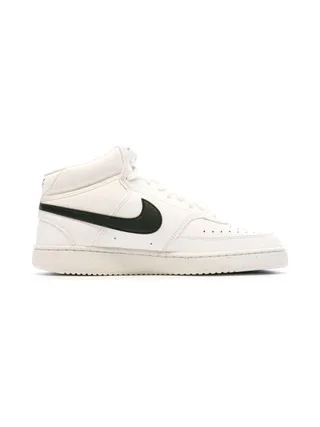 Baskets Blanche/Noir Homme Nike Court Vision Mid 2
