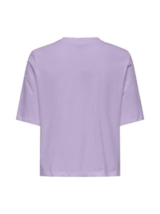 T-shirt Violet Fille Kids ONLY Carty-sun 2