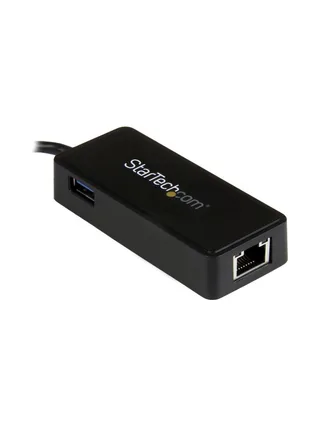 USB-C to GbE Adapter w/Extra USB port 3