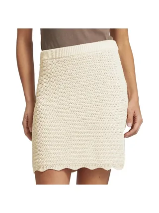 Jupe Beige Femme Vero Moda Borabora 1