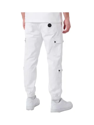 Pantalon Cargo Blanc Homme Project X Paris T19939 2