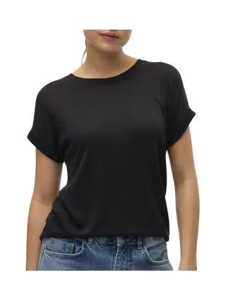 T-Shirt Noir Femme Vero Moda Brianna 10291353s 1