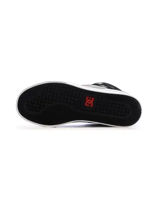 Baskets Blanches/Noir Homme Dc shoes Pure High 5