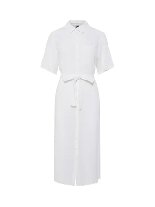 Robe Blanche Femme Pieces Pia 1