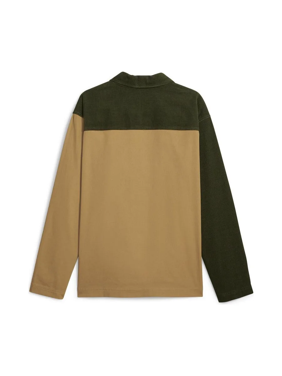 Veste Marron/Kaki Homme Puma Downtown Corduroy 2