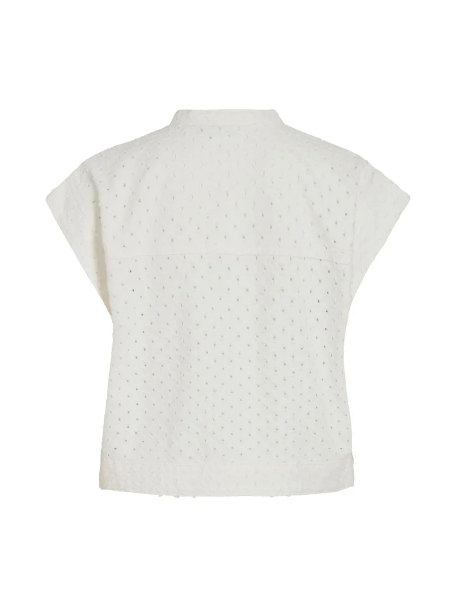 Veste Blanc Femme Vila Vipolly 3
