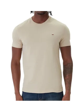 Lot de 2 T-Shirt Beige/Blanche Homme Tommy Hilfiger DM0DM20687 2