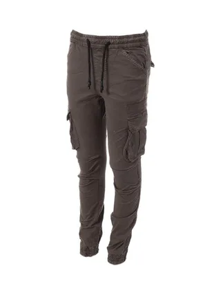 Pantalon Cargo Gris Foncé Garçon Paname Brothers Carlos 1