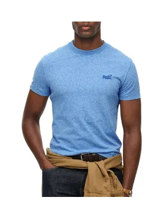 T-shirt Bleu Homme Superdry Vintage LogoR6Ts 1