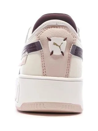 Chaussures Beige/Bordeaux Femme Puma Carina Street VTG 3