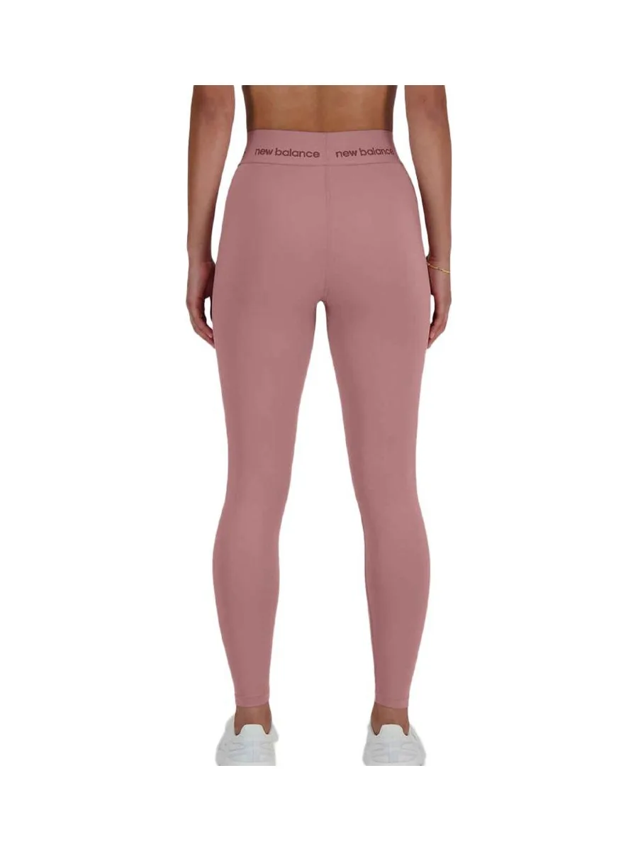 Legging Rose Femme New Balance Sleek 3