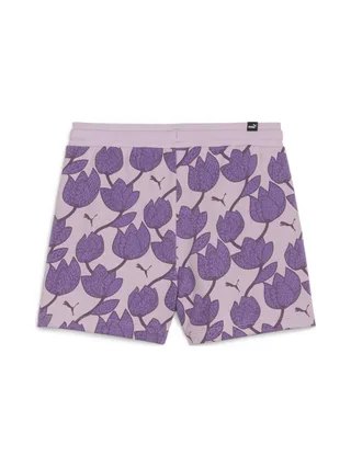 Short Mauve Fille Puma Blossom 2