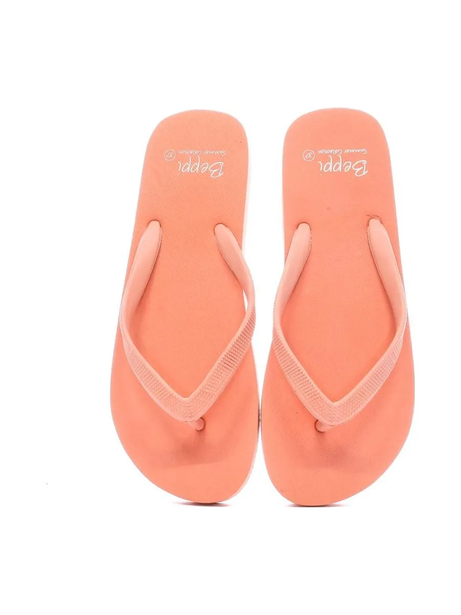 Tongs Orange Femme Beppi Slipper 4