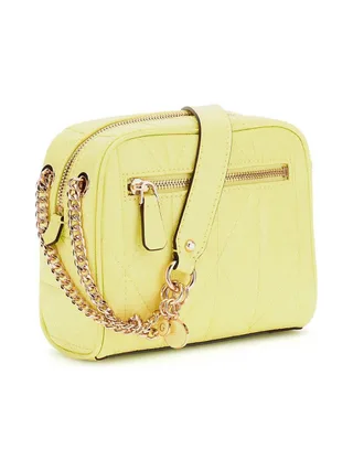 Sac à Bandoulière Jaune Femme Guess Aldina 2