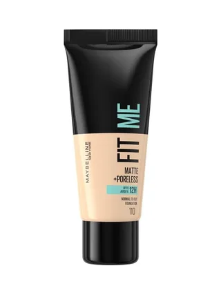 Fond de teint Fit Me Matte + Poreless Maybelline New York 110 1