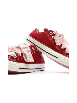 Baskets Rouges/Roses Fille Converse Chuck Taylor All Star 7
