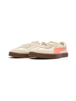 Baskets Beige/Orange Femme Puma Club Ii Era 6