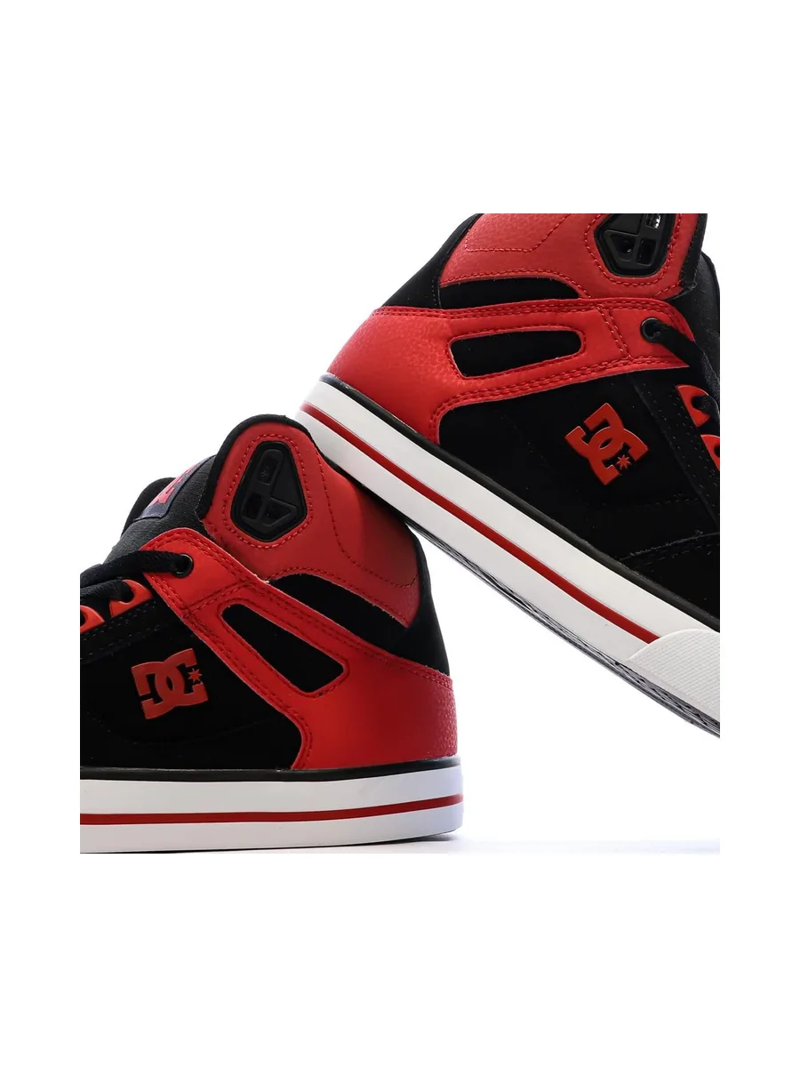 Baskets Noir/Rouges Homme Dc shoes Pure 8