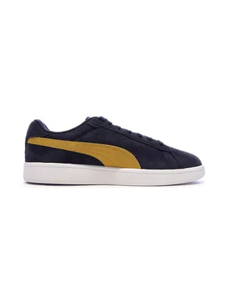 Baskets Marine/Jaune Homme Puma Smash 3.0 2