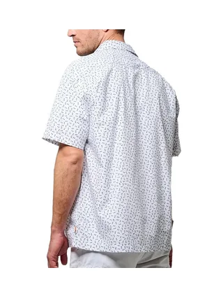 Chemise Blanche/Marine Homme Kaporal BLOCK 2