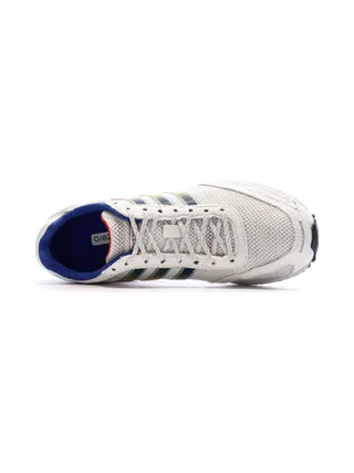 Baskets Blanches/Bleu Mixte Adidas Adizero Adios 4
