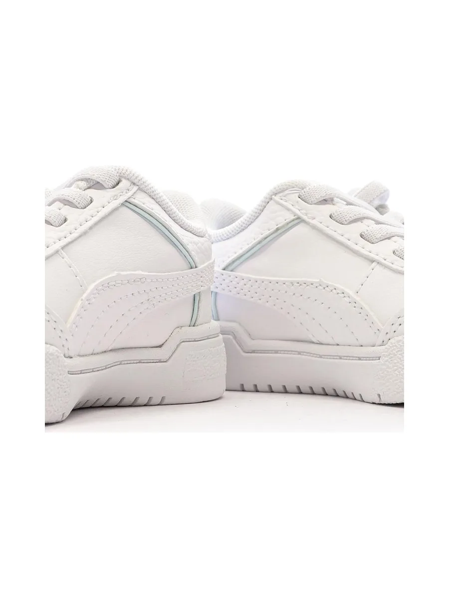 Baskets Blanches/Bleu Fille Puma Pro Sport 8