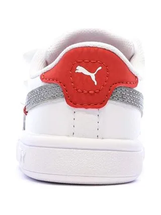 Baskets Blanc Garçon Puma Smash 3.0 Mid 9 3