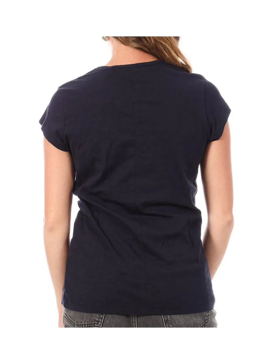 T-Shirt Marine Femme Superdry Athletic 3