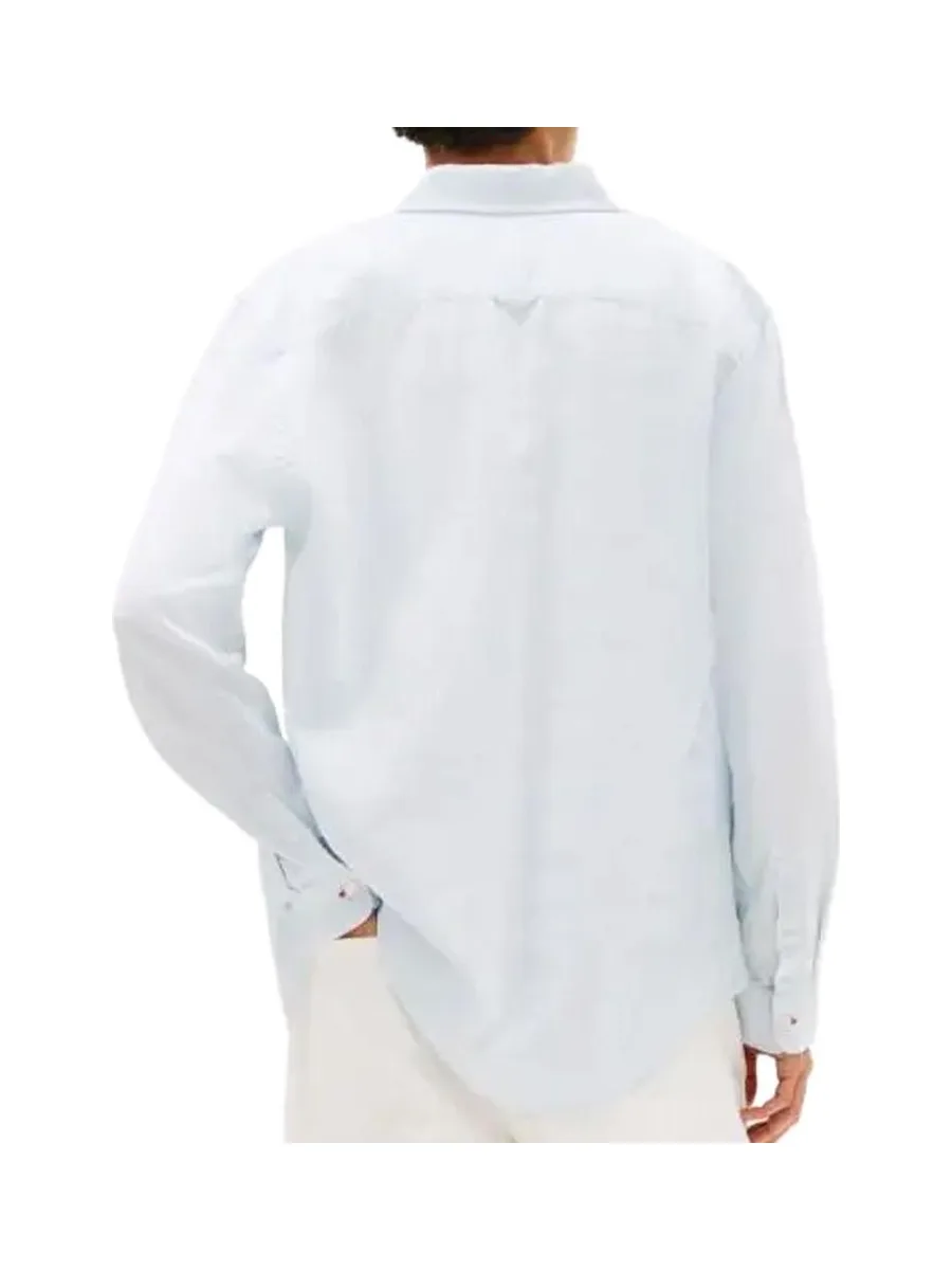 Chemise Bleu Clair Homme Tommy Hilfiger Tjm 3