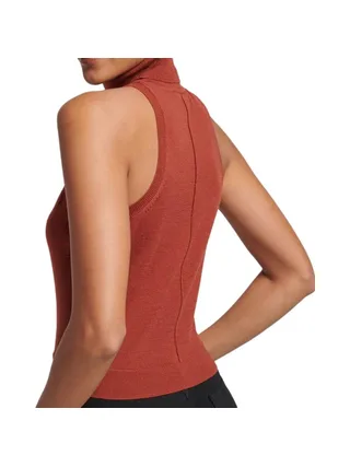 Débardeur Rouge Femme Superdry Studios Merino 2
