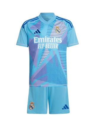 Real Madrid Mini-Kit de Gardien Bleu Adidas 24/25 2