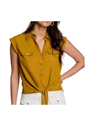 Chemise Jaune Femme Morgan Darod 1