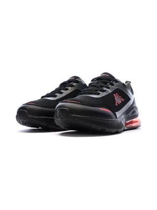 Baskets Noir/Rouge Garçon Kappa Logo Pylos 6
