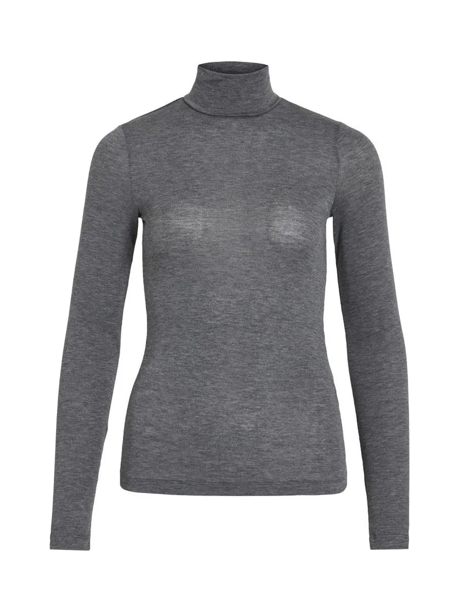 T-Shirt Gris Femme Vila Vinellie 2