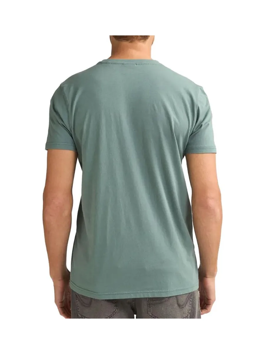 T-Shirt Vert Medium Homme Petrol Industries TSR002 2