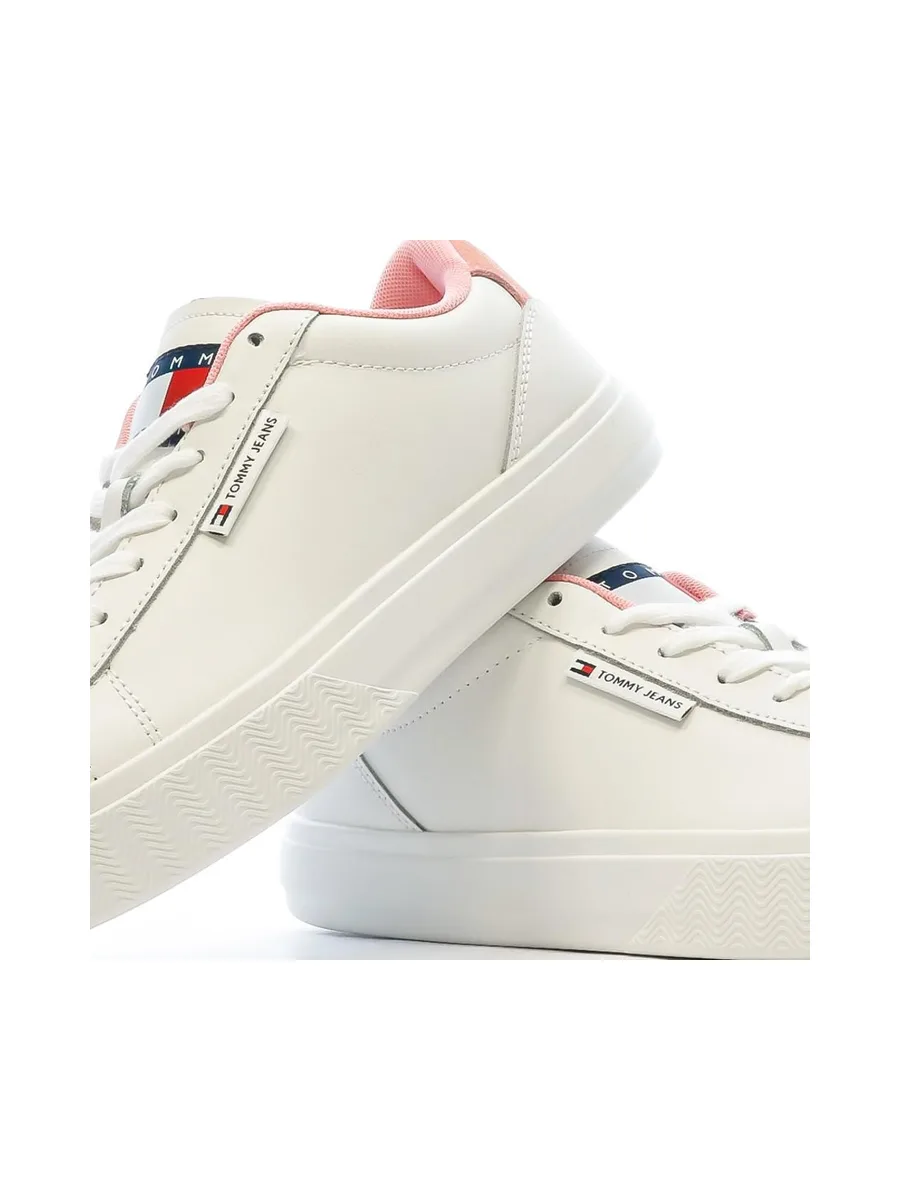 Baskets Blanches Femme Tommy Hilfiger Cupsole Sneaker 8