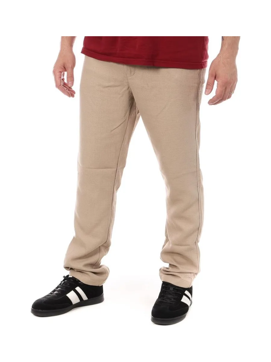 Pantalon Toile Marron Homme RMS26 5690 2
