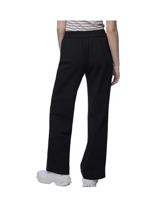 Pantalon fluide Noir Femme Pieces Nula 2